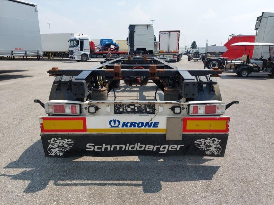 Krone AZ 18, Standard-Lafette Krone-Achsen, - Container transporter/ Swap body trailer: picture 3 Krone AZ 18, Standard-Lafette Krone-Achsen, - Container transporter/ Swap body trailer: picture 3