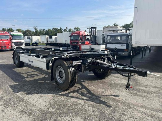 Krone AZW 18, Lafette, Krone-Achsen, Neu - Container transporter/ Swap body trailer: picture 3 Krone AZW 18, Lafette, Krone-Achsen, Neu - Container transporter/ Swap body trailer: picture 3