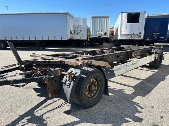 Krone AZW, Maxi BDF-Lafette, BPW-Achsen - Container transporter/ Swap body trailer: picture 2 Krone AZW, Maxi BDF-Lafette, BPW-Achsen - Container transporter/ Swap body trailer: picture 2