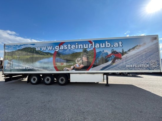 Krone SD Kühler, Doppelstock, Carrier 1550, Palettenkasten, Liftachse - Isothermal semi-trailer: picture 4 Krone SD Kühler, Doppelstock, Carrier 1550, Palettenkasten, Liftachse - Isothermal semi-trailer: picture 4