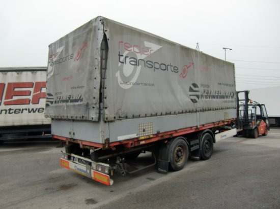 Krone ZZ/DC07 Tandem-Lafette, Standard, BPW-Achsen, Heckabstützung ohne Container - Container transporter/ Swap body trailer: picture 3 Krone ZZ/DC07 Tandem-Lafette, Standard, BPW-Achsen, Heckabstützung ohne Container - Container transporter/ Swap body trailer: picture 3