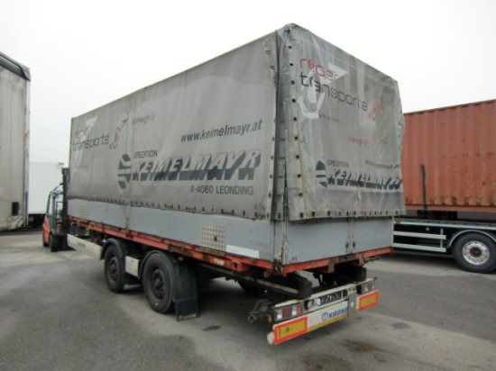 Krone ZZ/DC07 Tandem-Lafette, Standard, BPW-Achsen, Heckabstützung ohne Container - Container transporter/ Swap body trailer: picture 4 Krone ZZ/DC07 Tandem-Lafette, Standard, BPW-Achsen, Heckabstützung ohne Container - Container transporter/ Swap body trailer: picture 4