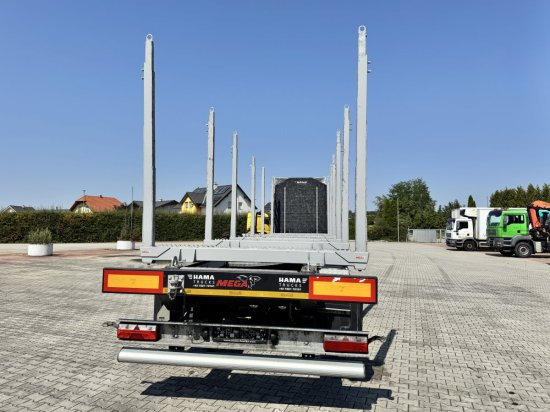 MEGA TIMBER LONG Holzauflieger 6 Rungenpaare - Timber semi-trailer: picture 5 MEGA TIMBER LONG Holzauflieger 6 Rungenpaare - Timber semi-trailer: picture 5