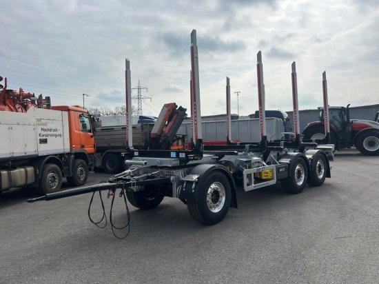 MF-CT, Holzanhänger, 3-Achsen, 4 Rungenpaare, - Timber trailer: picture 1 MF-CT, Holzanhänger, 3-Achsen, 4 Rungenpaare, - Timber trailer: picture 1