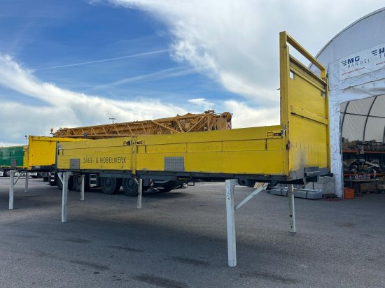 Plateau-Wechselpritsche, 7,45m - Container transporter/ Swap body trailer: picture 3 Plateau-Wechselpritsche, 7,45m - Container transporter/ Swap body trailer: picture 3