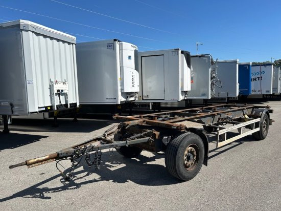 Renders Standard-Lafette BDF, BPW-Achsen - Container transporter/ Swap body trailer: picture 1 Renders Standard-Lafette BDF, BPW-Achsen - Container transporter/ Swap body trailer: picture 1