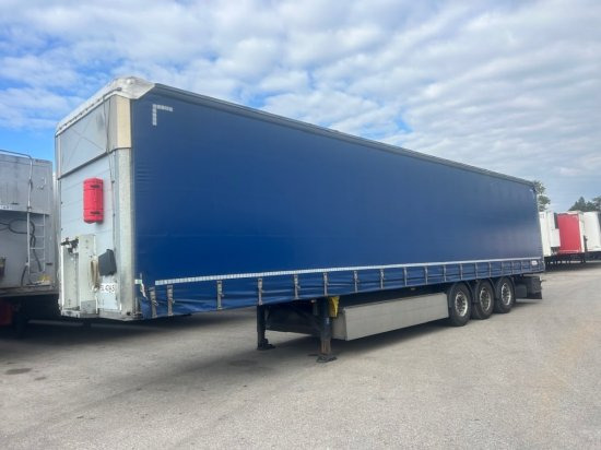 Schmitz SCB S3T, Varios, Liftachse, Edscha-Verdeck, - Curtainsider semi-trailer: picture 1 Schmitz SCB S3T, Varios, Liftachse, Edscha-Verdeck, - Curtainsider semi-trailer: picture 1