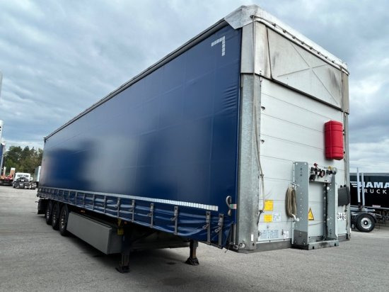 Schmitz SCB S3T, Varios, Liftachse, Edscha-Verdeck, - Curtainsider semi-trailer: picture 3 Schmitz SCB S3T, Varios, Liftachse, Edscha-Verdeck, - Curtainsider semi-trailer: picture 3