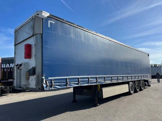 Schmitz SCB S3T, Varios, Liftachse, Edscha-Verdeck, - Curtainsider semi-trailer: picture 1 Schmitz SCB S3T, Varios, Liftachse, Edscha-Verdeck, - Curtainsider semi-trailer: picture 1