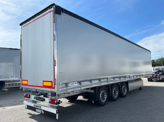 Schmitz SCS 24L, Varios, Edscha-Verdeck, Liftachse - Curtainsider semi-trailer: picture 4 Schmitz SCS 24L, Varios, Edscha-Verdeck, Liftachse - Curtainsider semi-trailer: picture 4