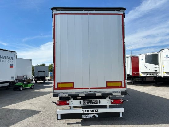 Schmitz SCS 24L, Varios, Edscha-Verdeck, Liftachse - Curtainsider semi-trailer: picture 5 Schmitz SCS 24L, Varios, Edscha-Verdeck, Liftachse - Curtainsider semi-trailer: picture 5