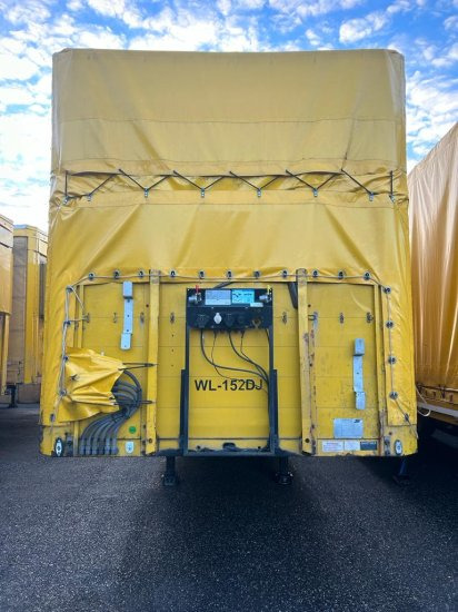Schwarzmüller Spezialauflieger Schräglader, Coilmulde, Liftachse, Edscha-Verdeck, - Curtainsider semi-trailer: picture 2 Schwarzmüller Spezialauflieger Schräglader, Coilmulde, Liftachse, Edscha-Verdeck, - Curtainsider semi-trailer: picture 2