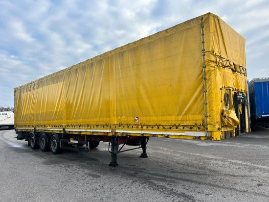 Schwarzmüller Spezialauflieger Schräglader, Coilmulde, Liftachse, Edscha-Verdeck, - Curtainsider semi-trailer: picture 3 Schwarzmüller Spezialauflieger Schräglader, Coilmulde, Liftachse, Edscha-Verdeck, - Curtainsider semi-trailer: picture 3