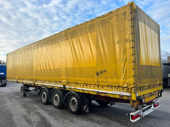 Schwarzmüller Spezialauflieger Schräglader, Coilmulde, Liftachse, Edscha-Verdeck, - Curtainsider semi-trailer: picture 4 Schwarzmüller Spezialauflieger Schräglader, Coilmulde, Liftachse, Edscha-Verdeck, - Curtainsider semi-trailer: picture 4