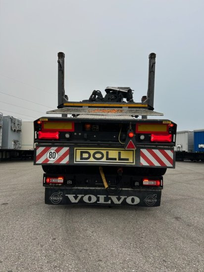 Timber truck, Crane truck Volvo FH 16 650 6x4 Langholzzug + Doll M2K-9L Nachläufer mit Palfinger Epsilon S260C96, I-Shift, Retarder,: picture 6