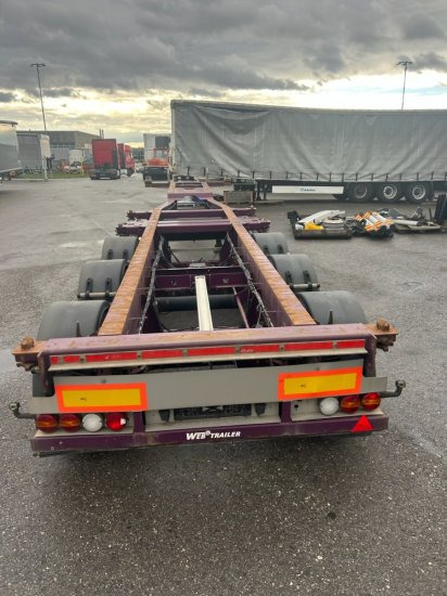 Web Trailer LPRS24 Heckschieber 1x20 ft 2x20 ft 1x40 ft - Container transporter/ Swap body semi-trailer: picture 5 Web Trailer LPRS24 Heckschieber 1x20 ft 2x20 ft 1x40 ft - Container transporter/ Swap body semi-trailer: picture 5