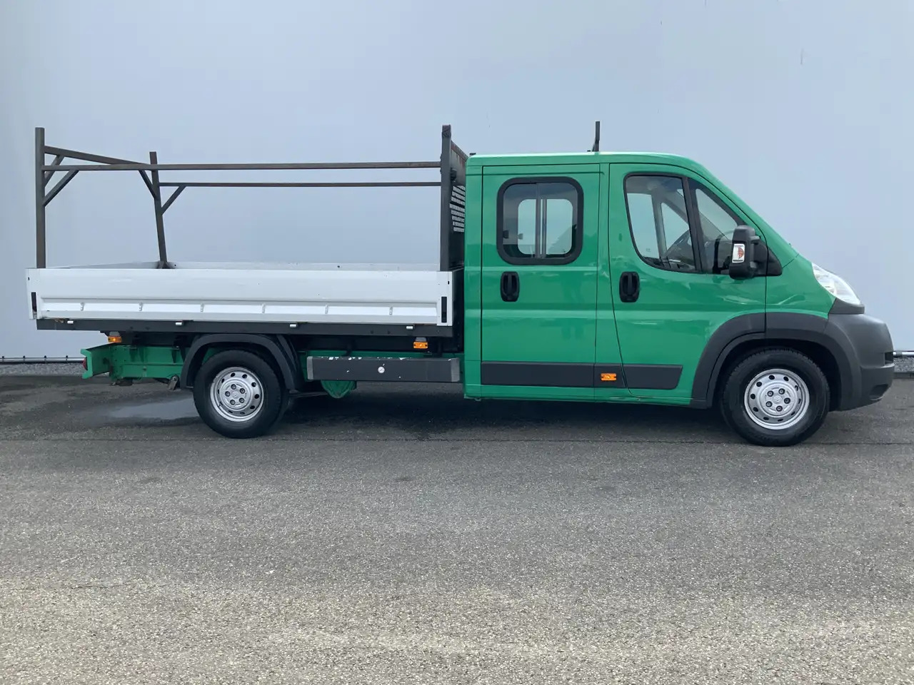 Flatbed van, Combi van Citroen Jumper 35 2.2 HDI L3 Dub Cab Pick Up 6 Zits Trekhaak 3000: picture 12