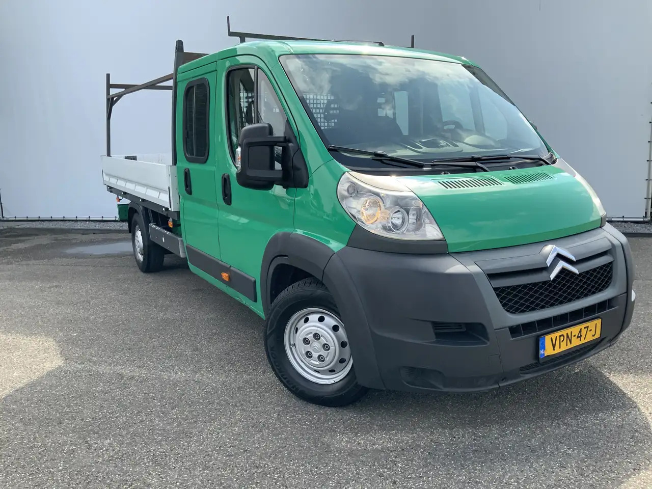 Flatbed van, Combi van Citroen Jumper 35 2.2 HDI L3 Dub Cab Pick Up 6 Zits Trekhaak 3000: picture 15