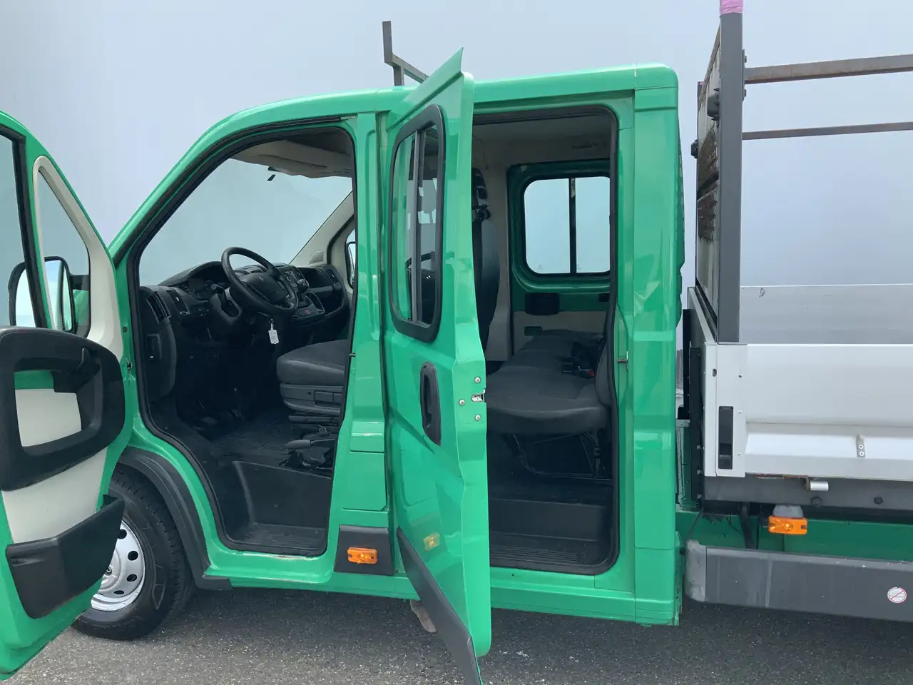 Flatbed van, Combi van Citroen Jumper 35 2.2 HDI L3 Dub Cab Pick Up 6 Zits Trekhaak 3000: picture 7