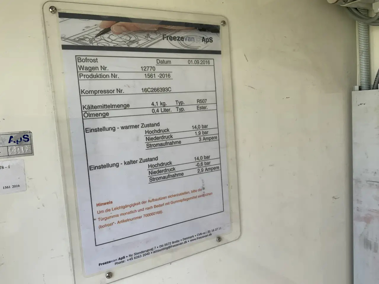 Refrigerated van Mercedes-Benz Sprinter 311 2.2 CDI 366 ijsAuto - 40 C. Deuren 10 Euro 6: picture 13