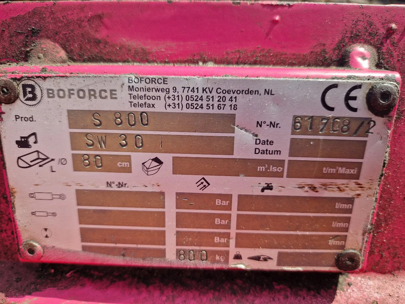 Boforce S800 roterende sorteergrijper - Grapple for Construction machinery: picture 2 Boforce S800 roterende sorteergrijper - Grapple for Construction machinery: picture 2