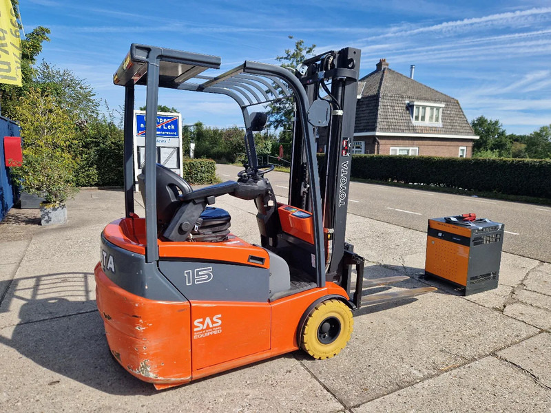 Toyota 1500 kg. elektrisch hefhoogte 5.00m. - Electric forklift: picture 1 Toyota 1500 kg. elektrisch hefhoogte 5.00m. - Electric forklift: picture 1