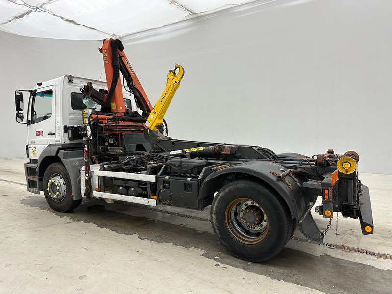 Hook lift truck, Crane truck Mercedes-Benz Axor 1824: picture 10