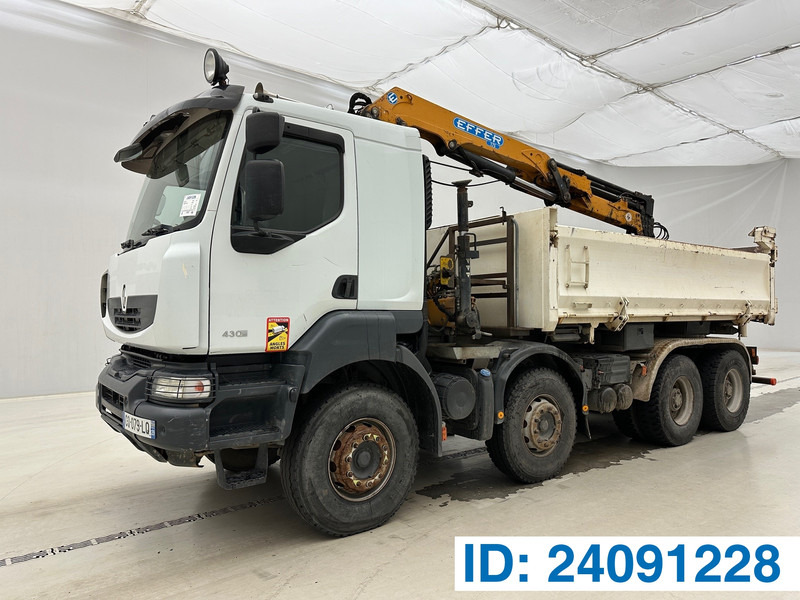 Renault Kerax 430 DXi - 8x4* - Tipper, Crane truck: picture 1 Renault Kerax 430 DXi - 8x4* - Tipper, Crane truck: picture 1