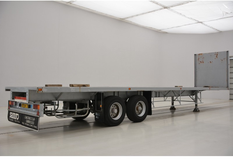 Samro Plateau - Dropside/ Flatbed semi-trailer: picture 5 Samro Plateau - Dropside/ Flatbed semi-trailer: picture 5