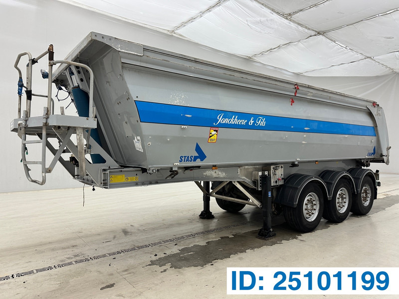 Stas 25 cub in alu* - Tipper semi-trailer: picture 1 Stas 25 cub in alu* - Tipper semi-trailer: picture 1