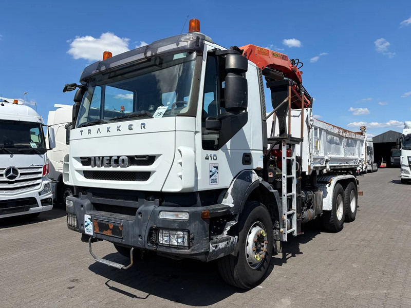 Iveco Trakker 410 6X4 Manual Gearbox 2 Way Tipper + Palfinger PK15500 - Tipper, Crane truck: picture 5 Iveco Trakker 410 6X4 Manual Gearbox 2 Way Tipper + Palfinger PK15500 - Tipper, Crane truck: picture 5