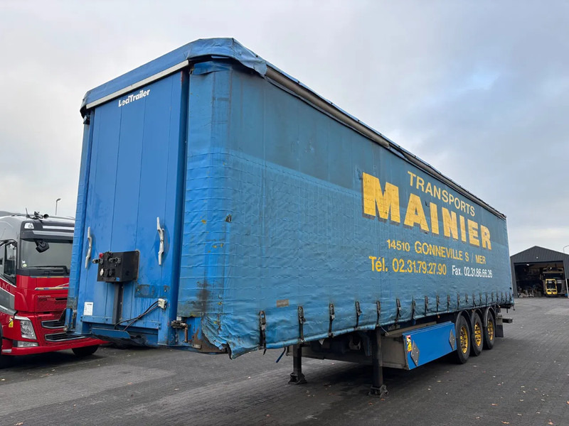 Lecitrailer 3 Axles Tail lift - Curtainsider semi-trailer: picture 1 Lecitrailer 3 Axles Tail lift - Curtainsider semi-trailer: picture 1