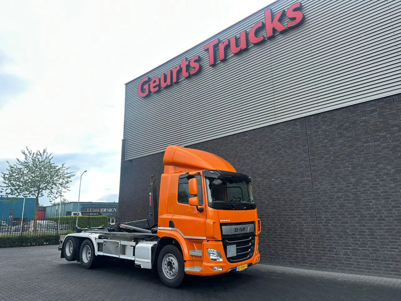 DAF CF 450 6X2 MET HIAB ULT2159S MULTILIFT ULTIMA 21 HAAKARM / ABROLLKIPPER/ HOOKLIFT - Hook lift truck: picture 5 DAF CF 450 6X2 MET HIAB ULT2159S MULTILIFT ULTIMA 21 HAAKARM / ABROLLKIPPER/ HOOKLIFT - Hook lift truck: picture 5