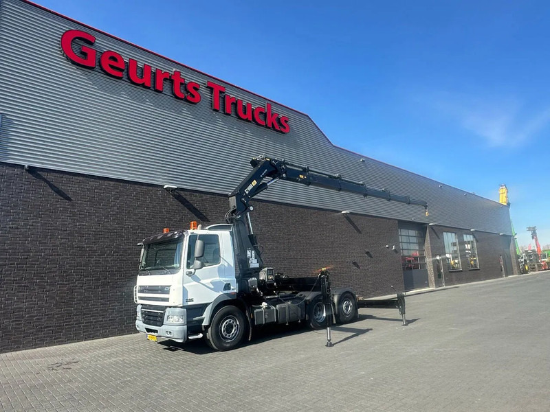 DAF CF 85 410 6X2 + HIAB 422EP-5 HIPRO TREKKER/SATTELZUG/TRACTOR UNIT/ CAMION - Crane truck: picture 5 DAF CF 85 410 6X2 + HIAB 422EP-5 HIPRO TREKKER/SATTELZUG/TRACTOR UNIT/ CAMION - Crane truck: picture 5
