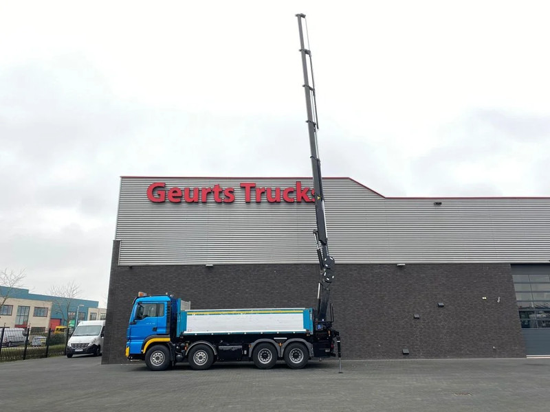 MAN TGS 35.480 8X4 KIPPER/TIPPER + HMF 2620-K5 KRAAN/KRAN/CRANE/GRUA - Tipper, Crane truck: picture 3 MAN TGS 35.480 8X4 KIPPER/TIPPER + HMF 2620-K5 KRAAN/KRAN/CRANE/GRUA - Tipper, Crane truck: picture 3