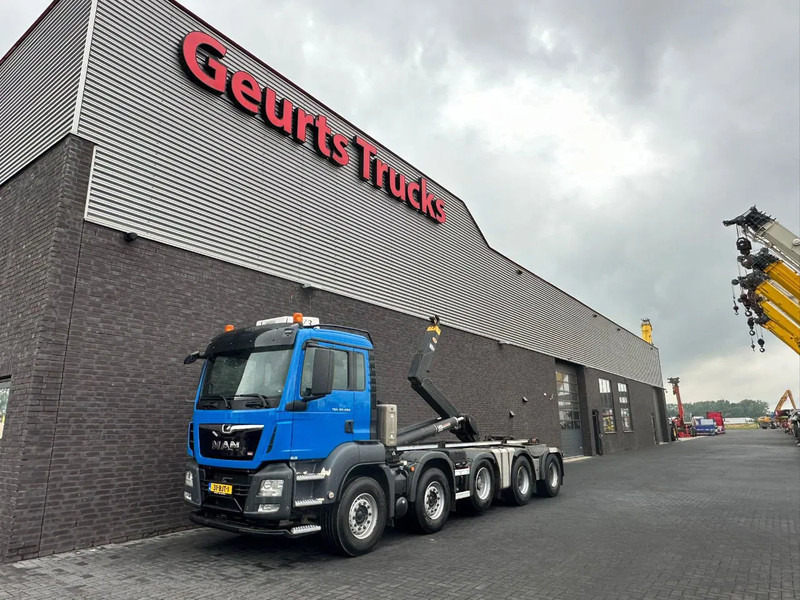 MAN TGS 50.460 10X4-8 BLH MET VDL S-40-7200 HAAKARMSYSTEEM / ABROLLKIPPER / HOOKLIFT - Hook lift truck: picture 2 MAN TGS 50.460 10X4-8 BLH MET VDL S-40-7200 HAAKARMSYSTEEM / ABROLLKIPPER / HOOKLIFT - Hook lift truck: picture 2