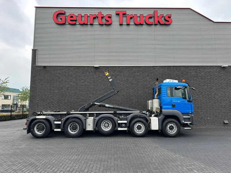 MAN TGS 50.460 10X4-8 BLH MET VDL S-40-7200 HAAKARMSYSTEEM / ABROLLKIPPER / HOOKLIFT - Hook lift truck: picture 4 MAN TGS 50.460 10X4-8 BLH MET VDL S-40-7200 HAAKARMSYSTEEM / ABROLLKIPPER / HOOKLIFT - Hook lift truck: picture 4