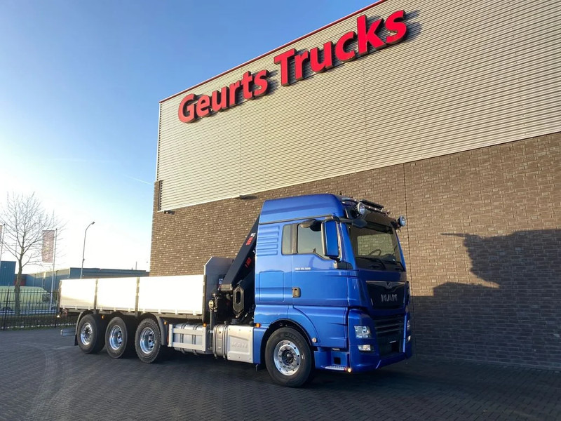 Crane truck MAN TGX 35.500 8X4 TRIDEM + HIAB X-HIPRO 302 E-7 KRAAN/KRAN/CRANE/GRUA: picture 13