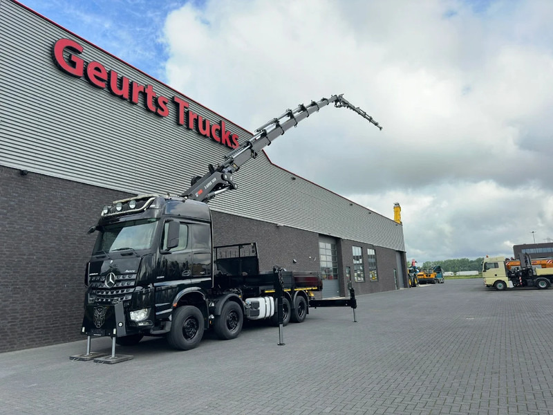 Mercedes-Benz Arocs 3251 8X4 + HIAB 1058 E-8 + JIB 150X-6 JDC KRAAN/KRAN/CRANE/GRUA - Crane truck: picture 2 Mercedes-Benz Arocs 3251 8X4 + HIAB 1058 E-8 + JIB 150X-6 JDC KRAAN/KRAN/CRANE/GRUA - Crane truck: picture 2