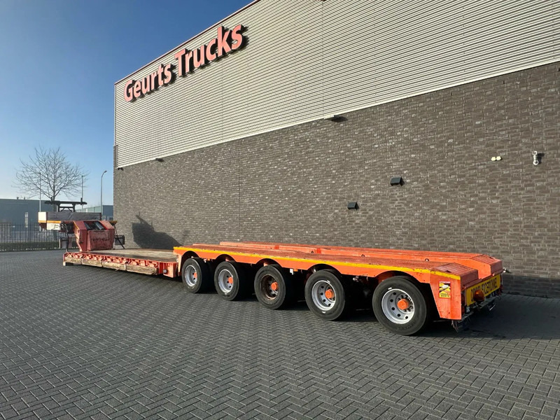 Nooteboom EURO-100-05 DIEPLADER / TIEFLADER / LOW LOADER MET HYDRAULISCH VERING EN STUURASSEN - Low loader semi-trailer: picture 3 Nooteboom EURO-100-05 DIEPLADER / TIEFLADER / LOW LOADER MET HYDRAULISCH VERING EN STUURASSEN - Low loader semi-trailer: picture 3