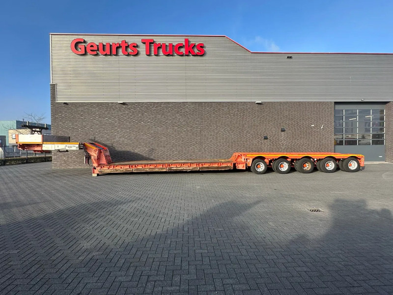 Nooteboom EURO-100-05 DIEPLADER / TIEFLADER / LOW LOADER MET HYDRAULISCH VERING EN STUURASSEN - Low loader semi-trailer: picture 1 Nooteboom EURO-100-05 DIEPLADER / TIEFLADER / LOW LOADER MET HYDRAULISCH VERING EN STUURASSEN - Low loader semi-trailer: picture 1