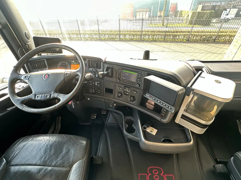 Crane truck Scania R580 V8 6X4 TREKKER/TRACTOR/SZM MET EFFER 315/6S + JIB4S KRAAN/KRAN/CRANE/GRUA: picture 18