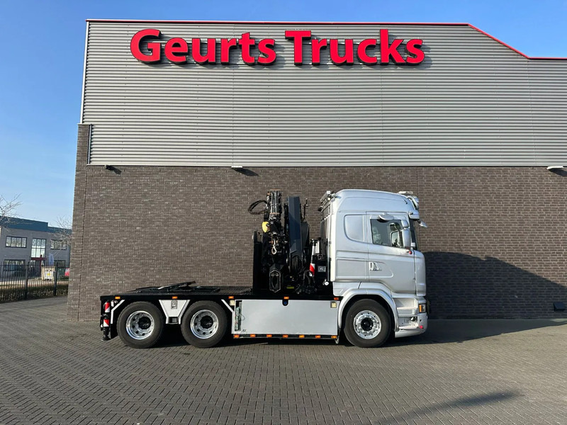 Crane truck Scania R580 V8 6X4 TREKKER/TRACTOR/SZM MET EFFER 315/6S + JIB4S KRAAN/KRAN/CRANE/GRUA: picture 9