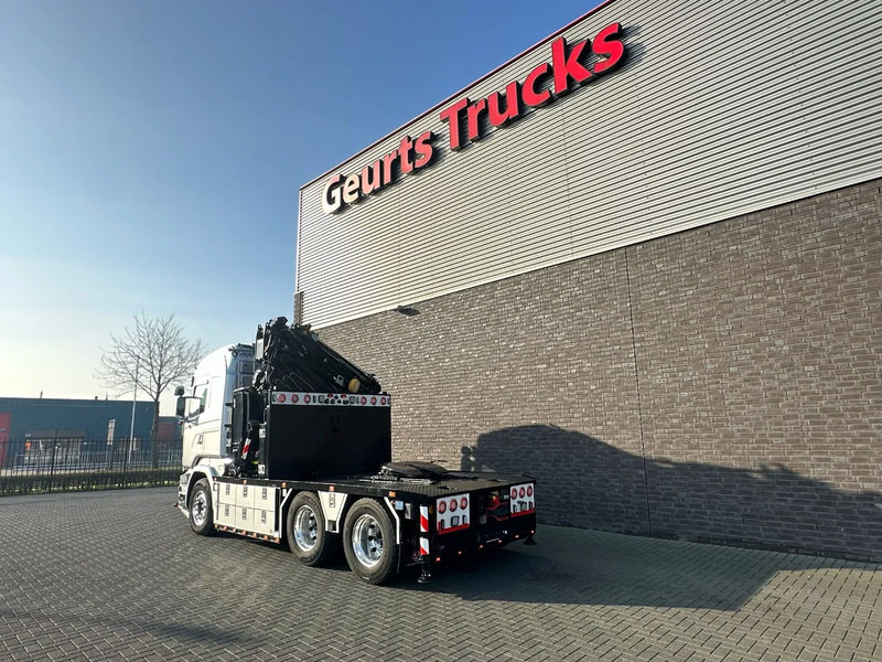Crane truck Scania R580 V8 6X4 TREKKER/TRACTOR/SZM MET EFFER 315/6S + JIB4S KRAAN/KRAN/CRANE/GRUA: picture 11