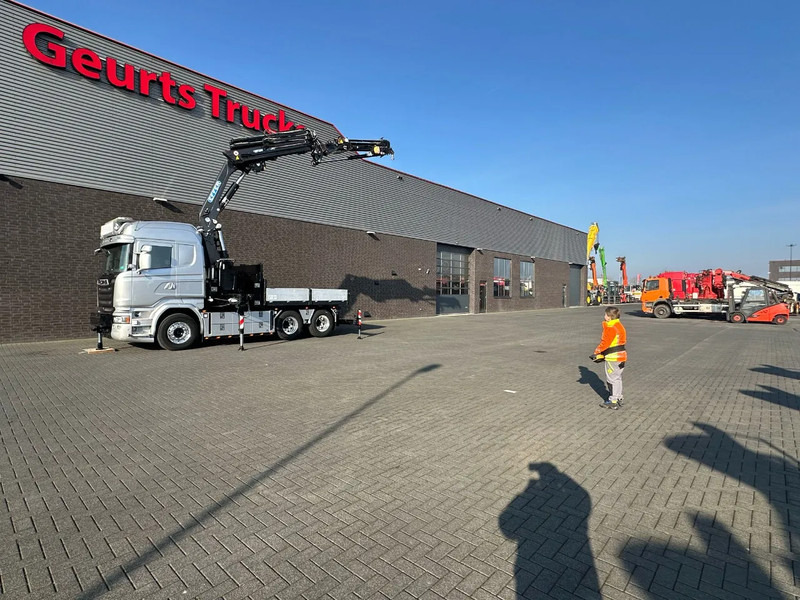 Crane truck Scania R580 V8 6X4 TREKKER/TRACTOR/SZM MET EFFER 315/6S + JIB4S KRAAN/KRAN/CRANE/GRUA: picture 15