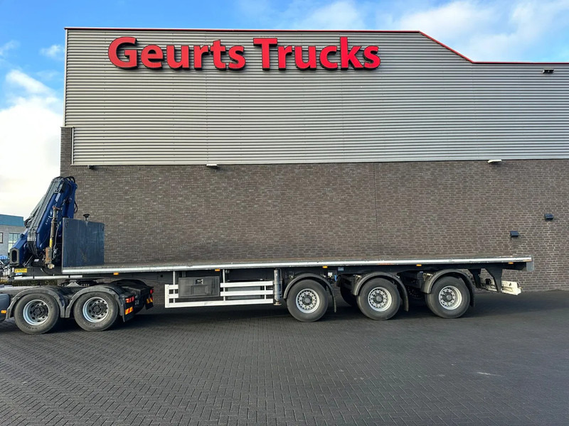 TURBO ,S HOET SC33AA KRAAN/KRAN/CRANE - Dropside/ Flatbed semi-trailer: picture 1 TURBO ,S HOET SC33AA KRAAN/KRAN/CRANE - Dropside/ Flatbed semi-trailer: picture 1