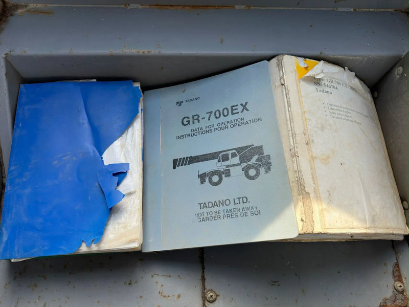 Rough terrain crane Tadano GR-700E-1-00211 + JIB ROUGH TERRAIN CRANE/RT CRANE: picture 20