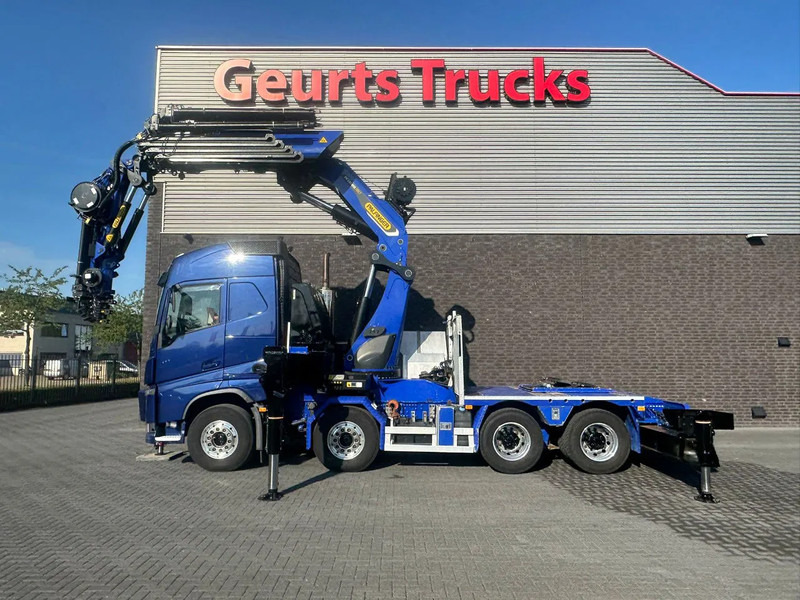 Crane truck Volvo FH 540 8X4 TREKKER / BAKWAGEN MET PALFINGER PK135.002 TEC7 + JIB PJ190 KRAAN / KRAN / CRANE / GRUA: picture 7