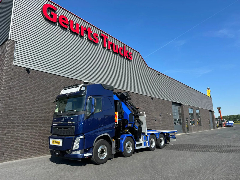 Crane truck Volvo FH 540 8X4 TREKKER / BAKWAGEN MET PALFINGER PK135.002 TEC7 + JIB PJ190 KRAAN / KRAN / CRANE / GRUA: picture 9