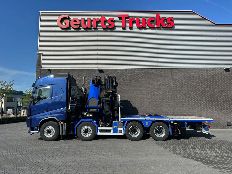 Crane truck Volvo FH 540 8X4 TREKKER / BAKWAGEN MET PALFINGER PK135.002 TEC7 + JIB PJ190 KRAAN / KRAN / CRANE / GRUA: picture 8
